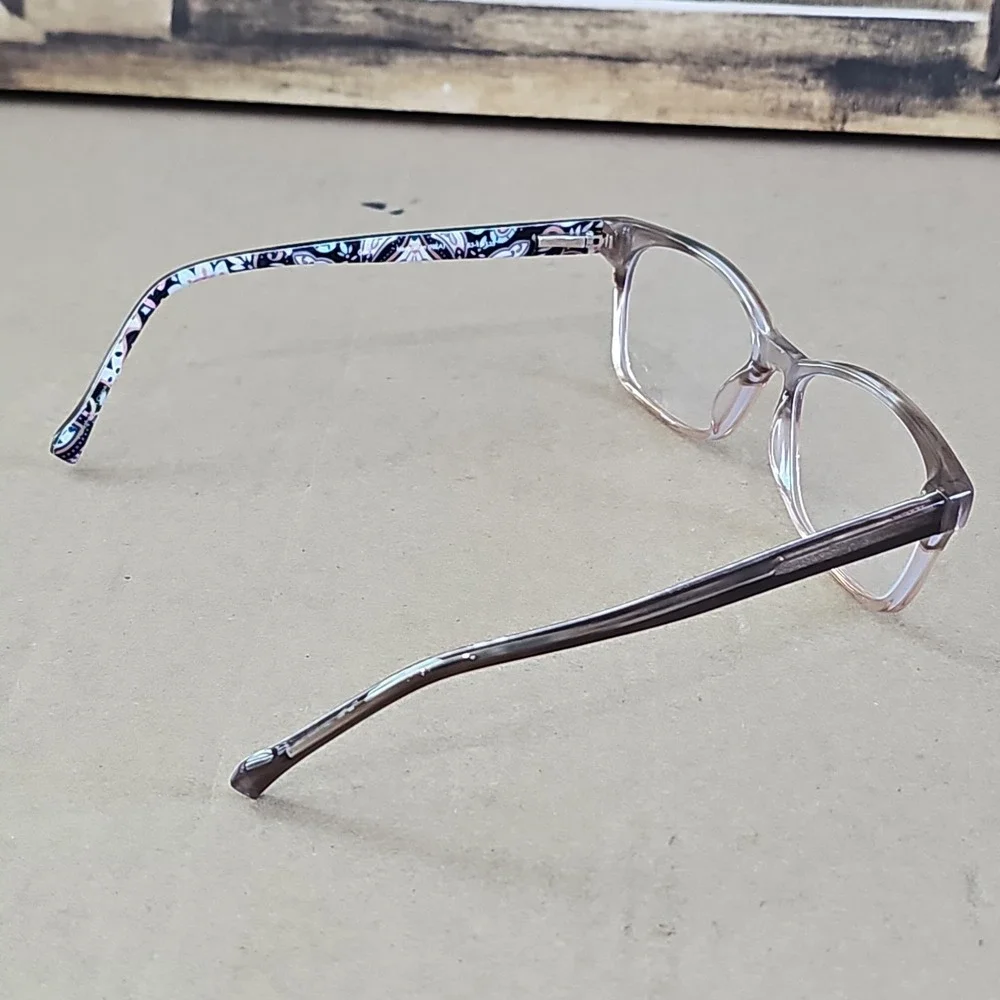 Vera Bradley Eyeglasses Womens Brown Neapolitan Grace Floral 53-15-135